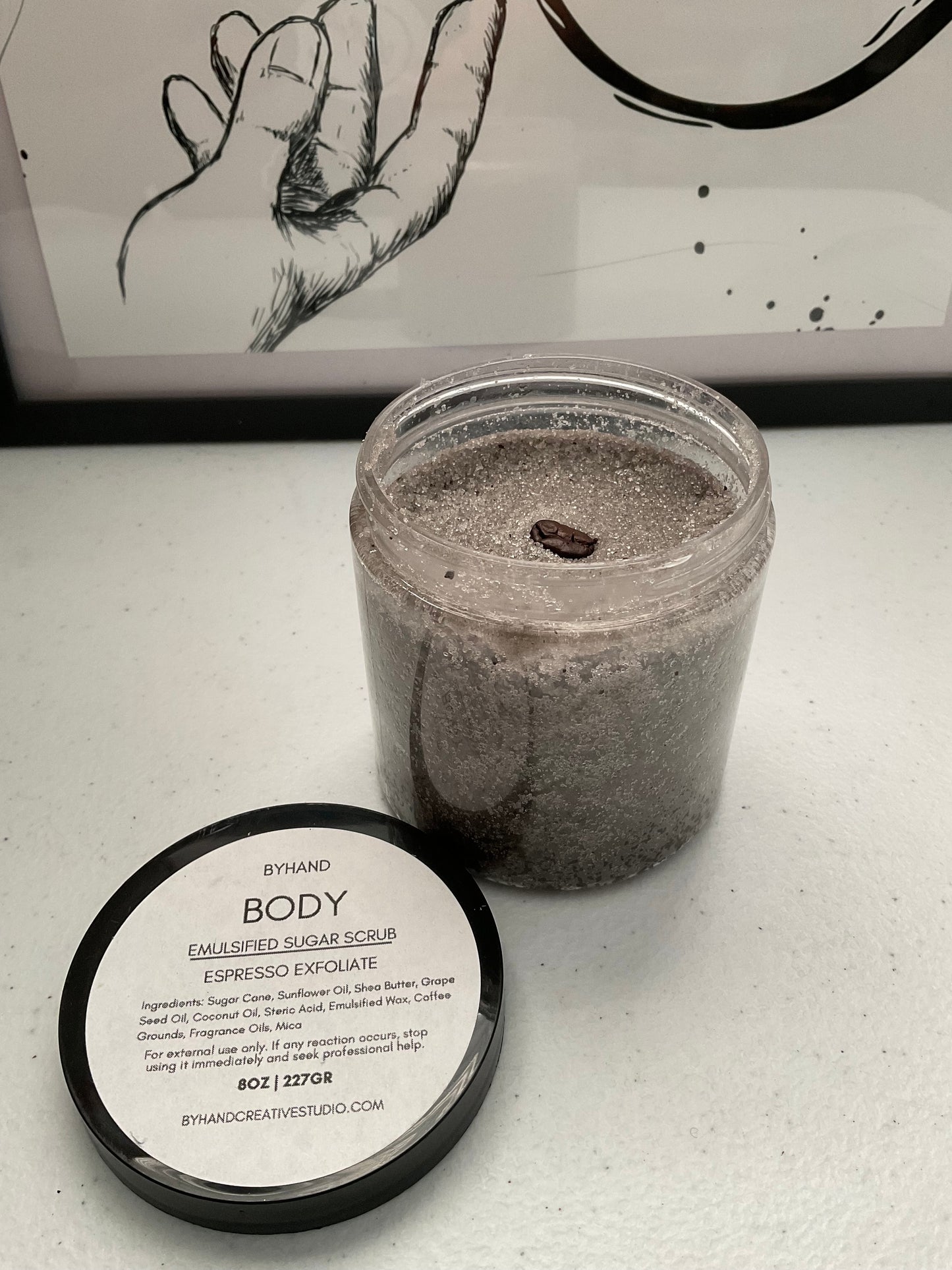 ESPRESSO EXFOLIATE Emulsified Sugar Scrub