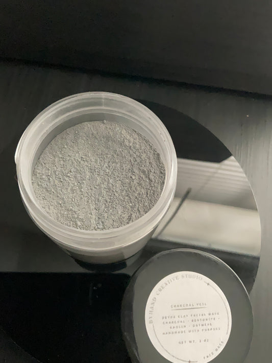 Charcoal Veil — Detox Facial Mask
