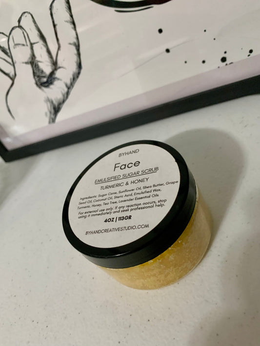 Tumeric & Honey Face Scrub